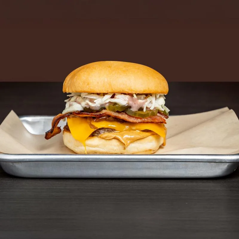 Velvet Smoke Show burger
